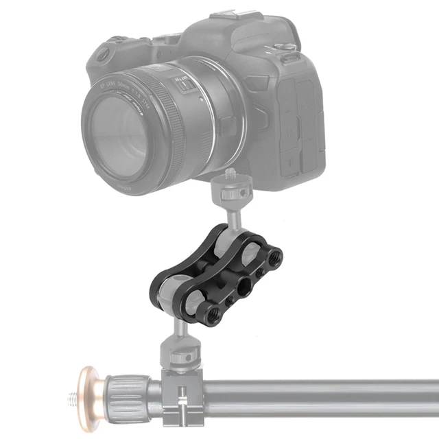 Állvány Pillangó Klip Bilincs 1 Hüvelykes Gömb Ízületi Kar 1/4 3/8 Tartó Gopro Kamerákhoz Víz Alatti Búvárfények Fáklya - Image 2