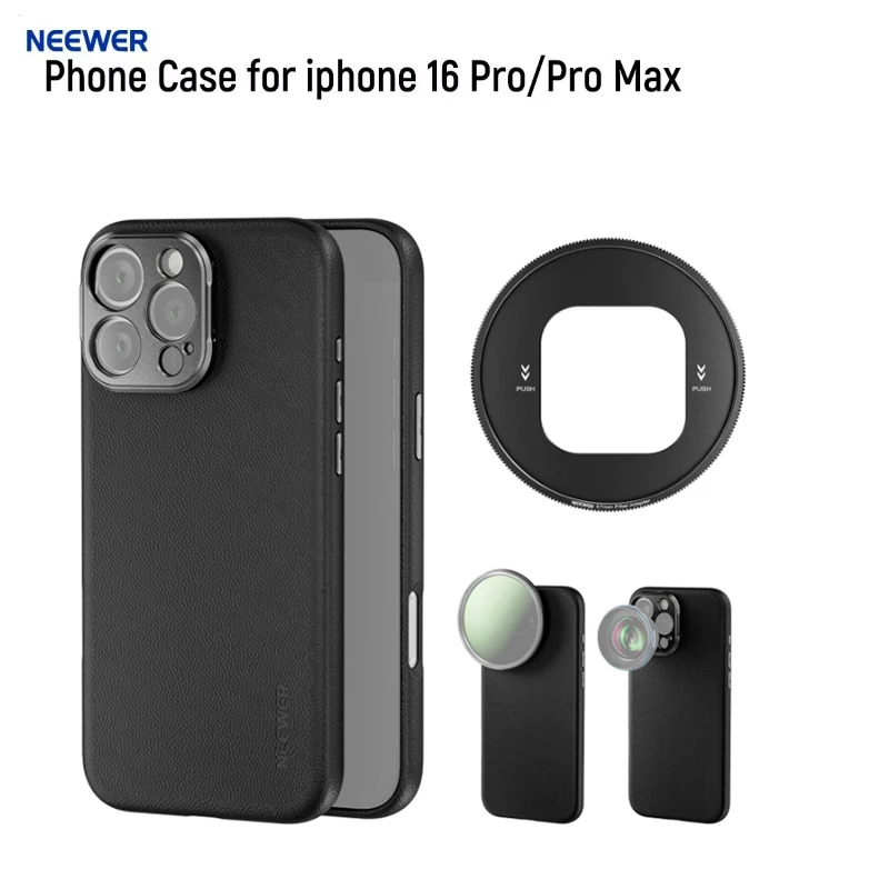 NEEWER PA083P/PA084P Étui pour Téléphone avec 3 plaques arrière pour i