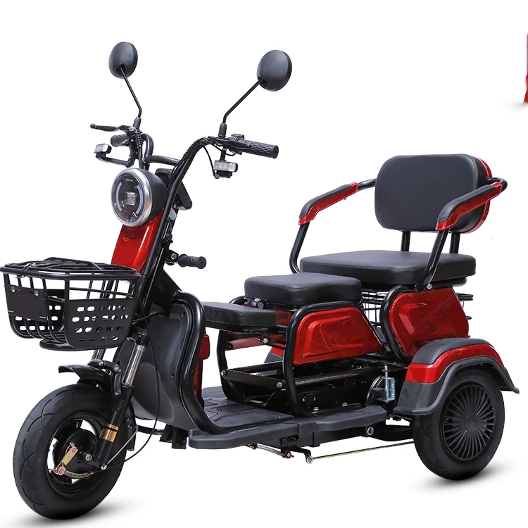 China Three Wheel Mini Scooter Manned electric tricycle E Trike for mobility-impaired people