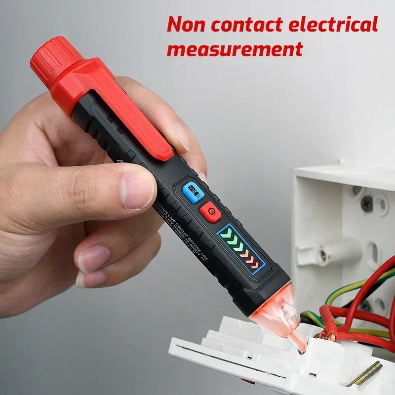 TASI Intelligente Non-contact Pen Alarm Ac Voltage Detector Meter Tester Pen Sensor Tester Testen Potlood TA11B