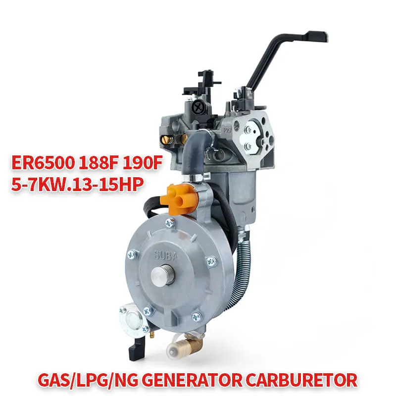 188 Generator Set Lpg Carburetor Kit Eg6500 5kw Gasoline Three Fuel