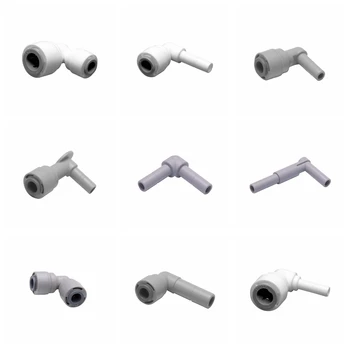 ITiGER RO kolanko 90 stopni szybkie połączenie 1/4 3/8 wąż rura PE złącze filtr wody odwróconej osmozy części