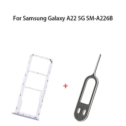 SIM Card Tray and SD Card Holder Slot for Samsung Galaxy A22 5G (PURPLE)