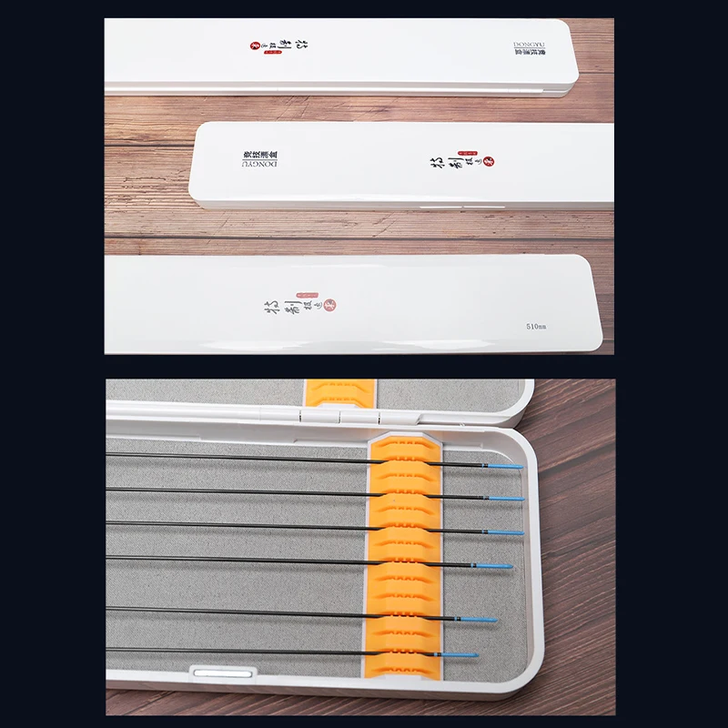 ABS Plastic Box For Long Tail Fishing Floats Double Layer Multifunctional Float Box Extended Lure Storage Fishing Accessories