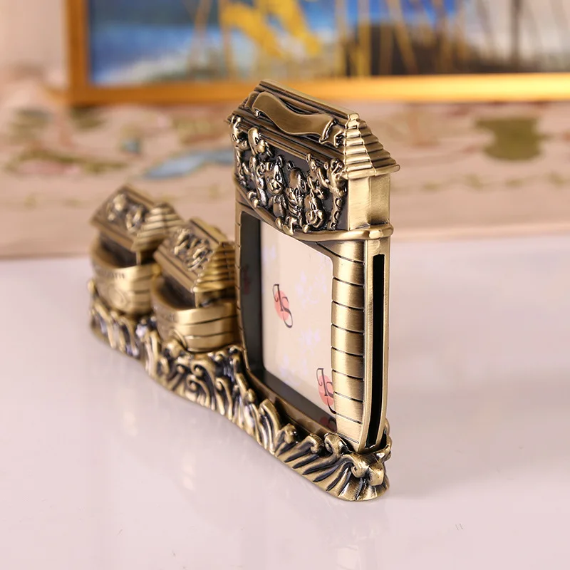 Fetal Hair Box Metal Keepsake Tooth and Curl Box European Style Baby Collection Box for Kids Children Gifts