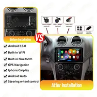 Android 16 pour Mercedes Benz ML GL W164 ML350 ML500 GL320 X164 ML280 GL350 GL450 autoradio 4G + WIFI Carplay Audio multimédia 2