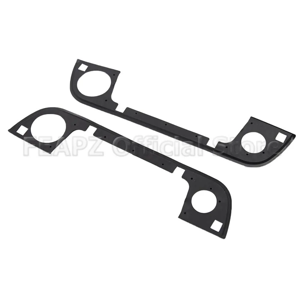 BMW E36 E34 E32 3 5 7 시리즈용 고무 도장 개스킷, x4 문짝 핸들, 51218122441 외부 세트