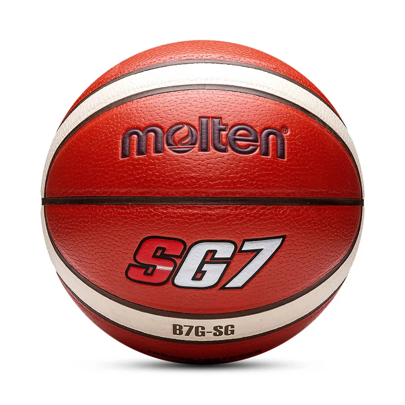 

Original Molten Men Basketball Balls Size7/6/5 Soft PU Outdoor Indoor Match Training Women Child baloncesto With Free Bag