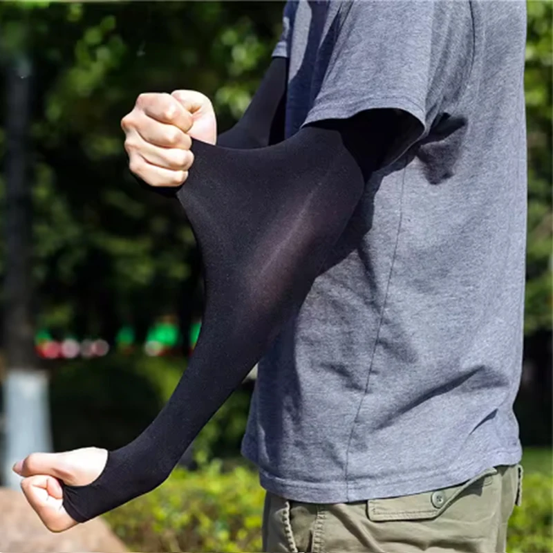 3/5PCS Arm Sleeves for Sun Protection Men's and Women's Elbow Sleeves for Outdoor Sports UV Protection Arm Sleeves