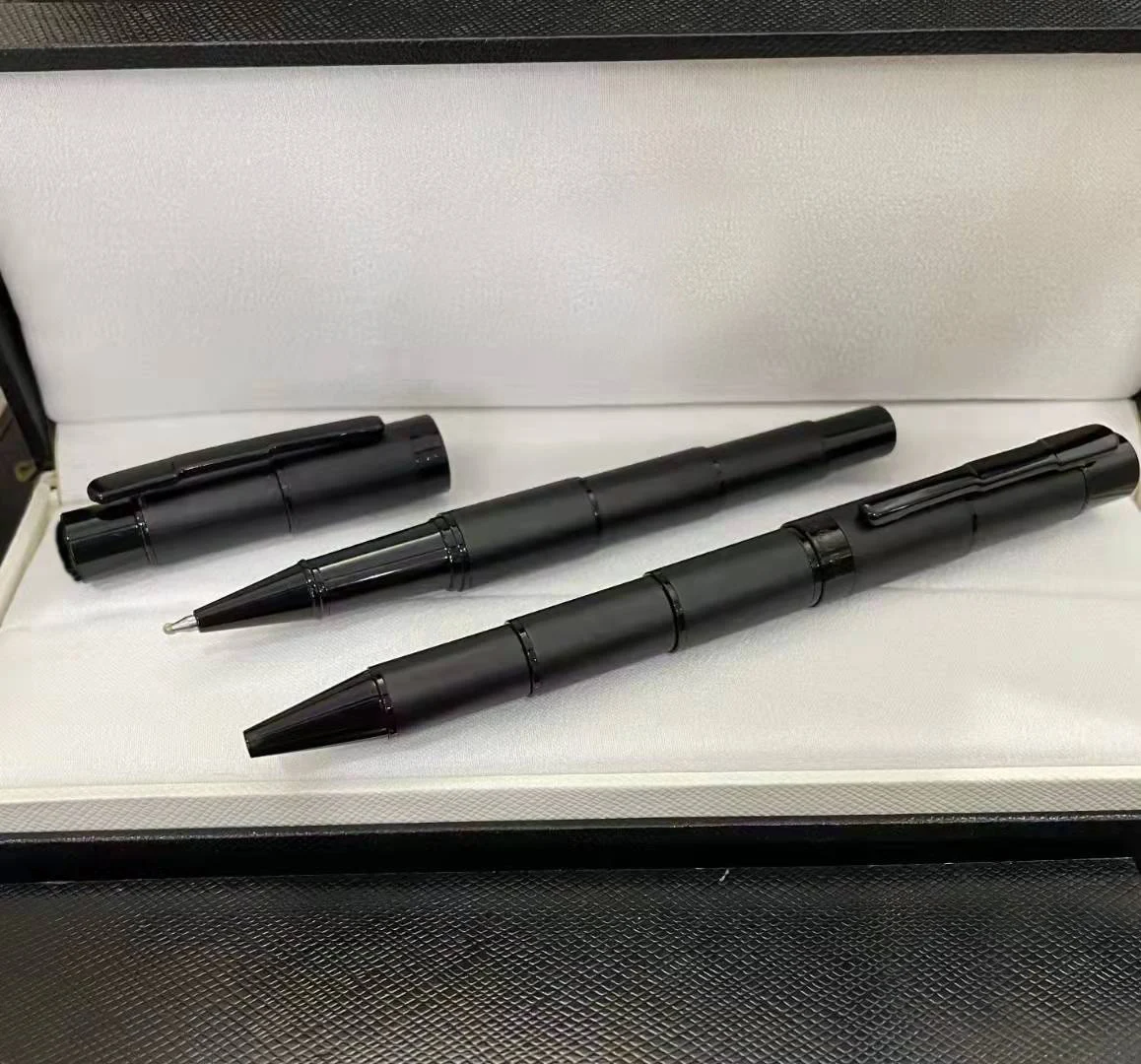 Stylo Bille En Alliage De Titane - Design Tactique EDC, Clip De Poche, Encre Noire, Idéal Pour L'extérieur