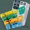 1pc Cube Face Changing Wood Puzzle Building Blocks Board Game Montessori Expression Wooden Blocks Blocos for Children Kids Toys 4