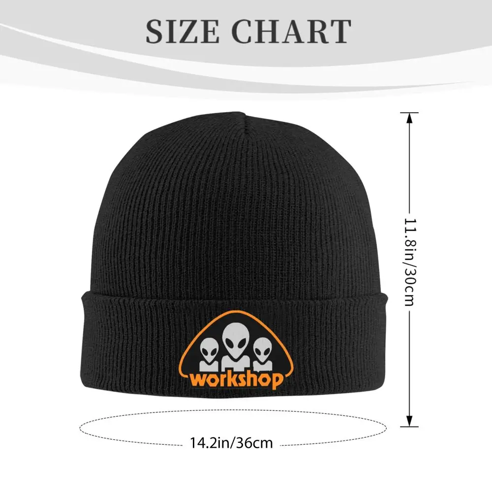 Alien Workshop Motorhaube Hüte Vintage Skate Strickmütze weiblich männlich Straße Y2K elastische Beanie Hüte Winter Kpop Muster Kappe – Detail 2