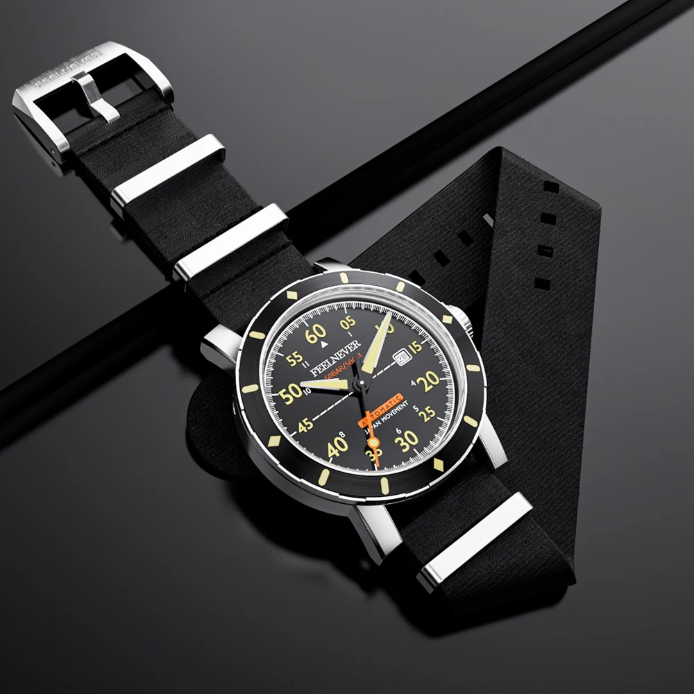 FeelNever-reloj mecánico automático para hombre, accesorio