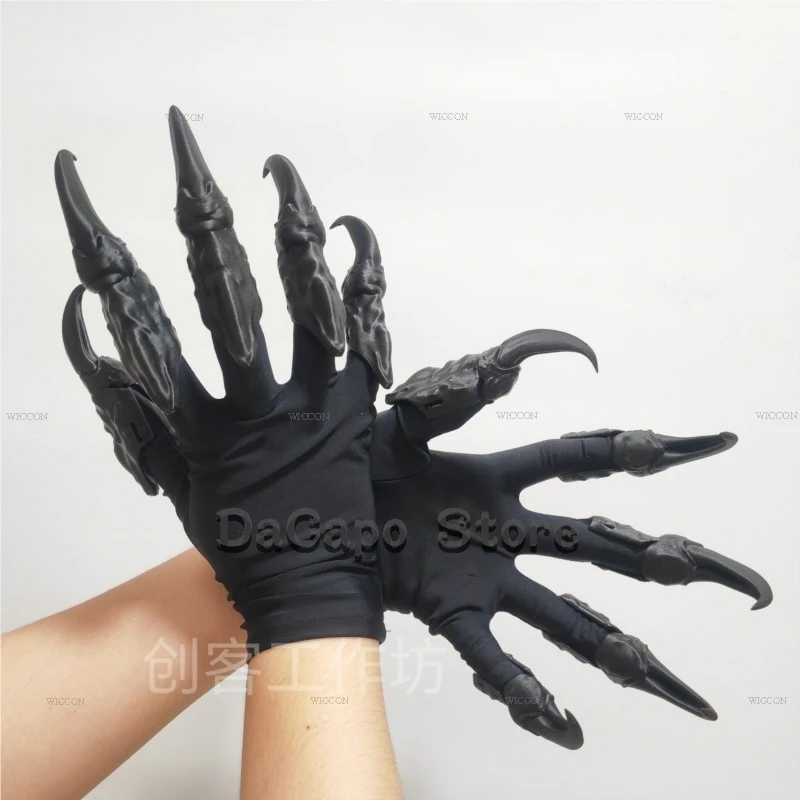 Kigurumi Kig Dragon's Claw Paw Claw Gloves 3D Printed Cosplay Prop Fingers Knuckles Armor Accessories Animel Roleplay Customized
