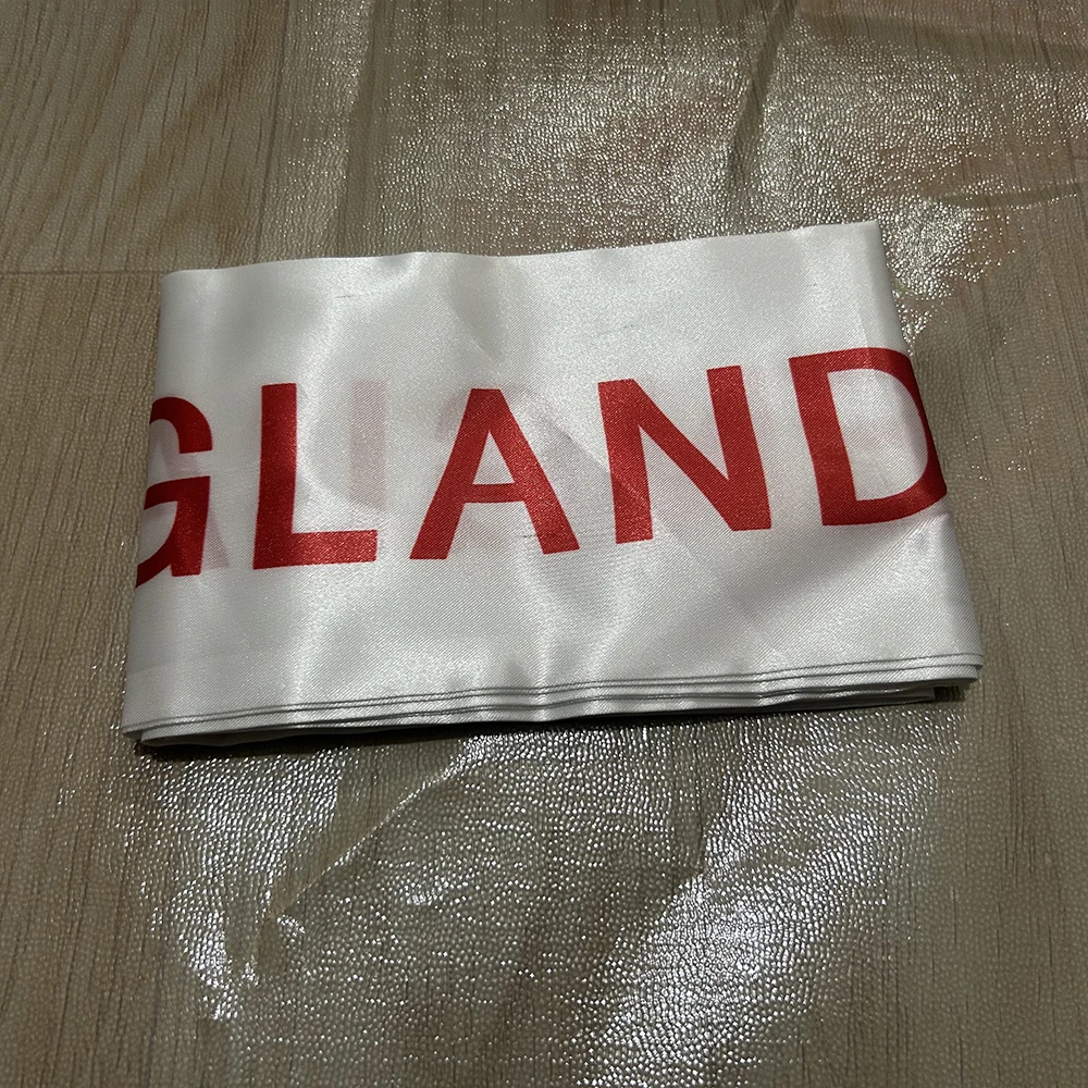 England Scarf 14x135cm Double-sided Printed England Flag Satin Scarf Suitable for 2026 world cup Sports Event - Image 5