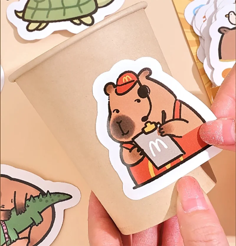 치마를 입은 흑인 소녀 스티커, 재미있는 DIY 스티커, 물병 휴대폰 수하물 노트북 데칼