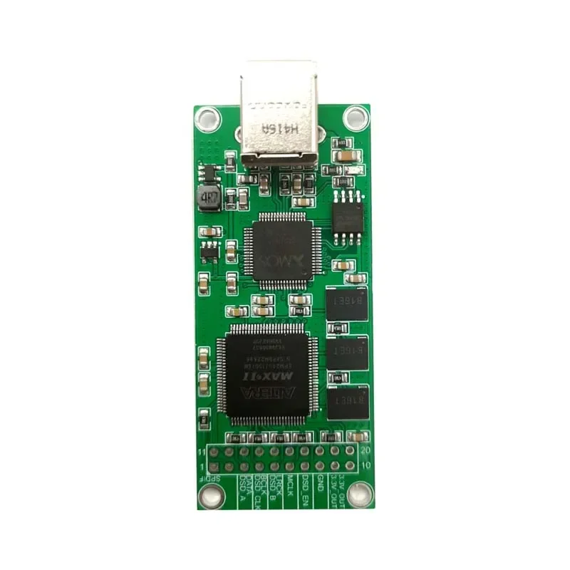 크리스탈 업그레이드 XMOS CPLD U208 DAC 카드, USB 디지털 인터페이스, I2S DSD, AK4497, ES9038 디코더에 적합