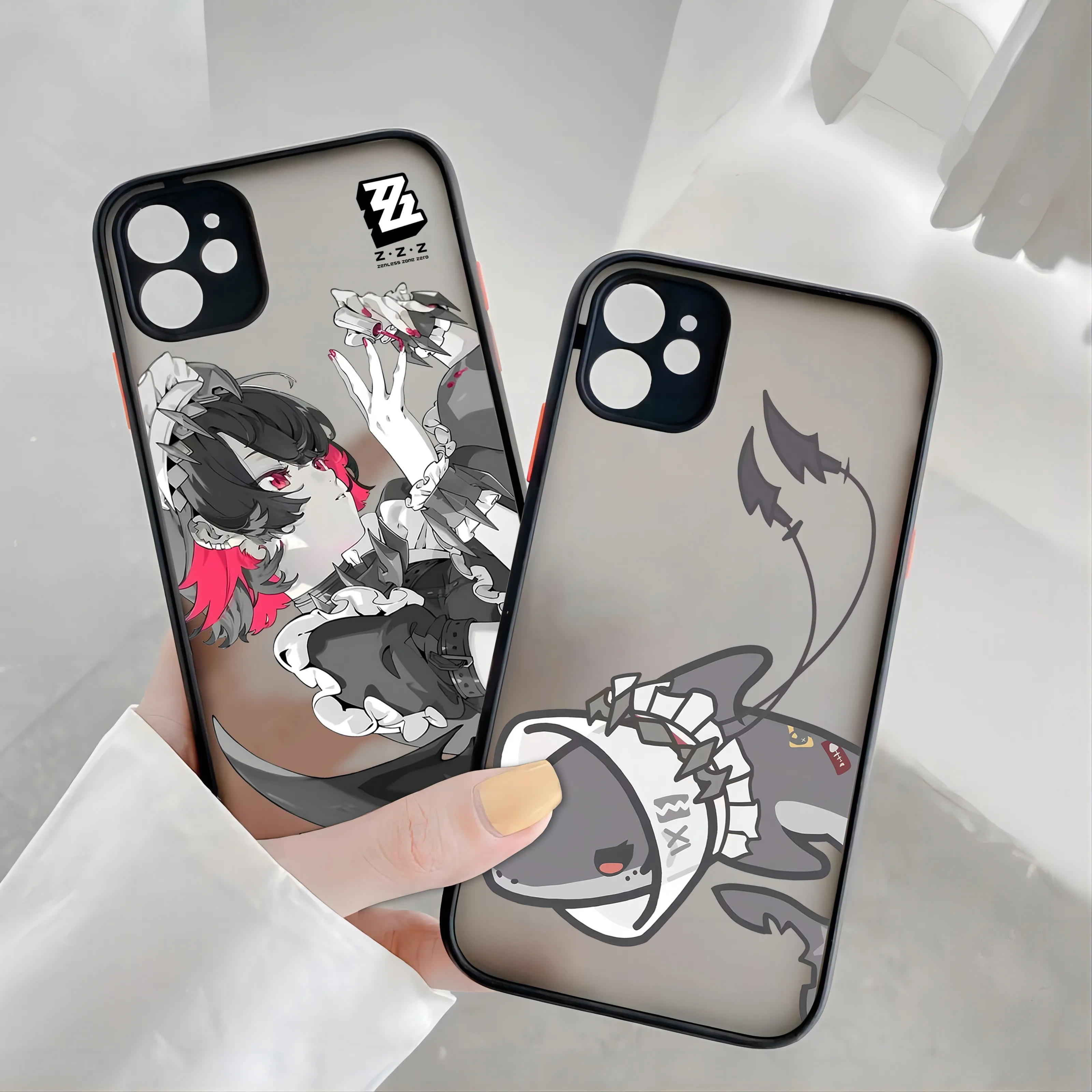 Zenless Zone Zero Ellen Joe Matte Transparent Phone Case