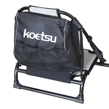 Borsa portaoggetti per schienale del sedile per kayak Borsa protettiva per accessori di grande capacità con custodia in rete Borsa per kayak per sedia da kayak all'aperto