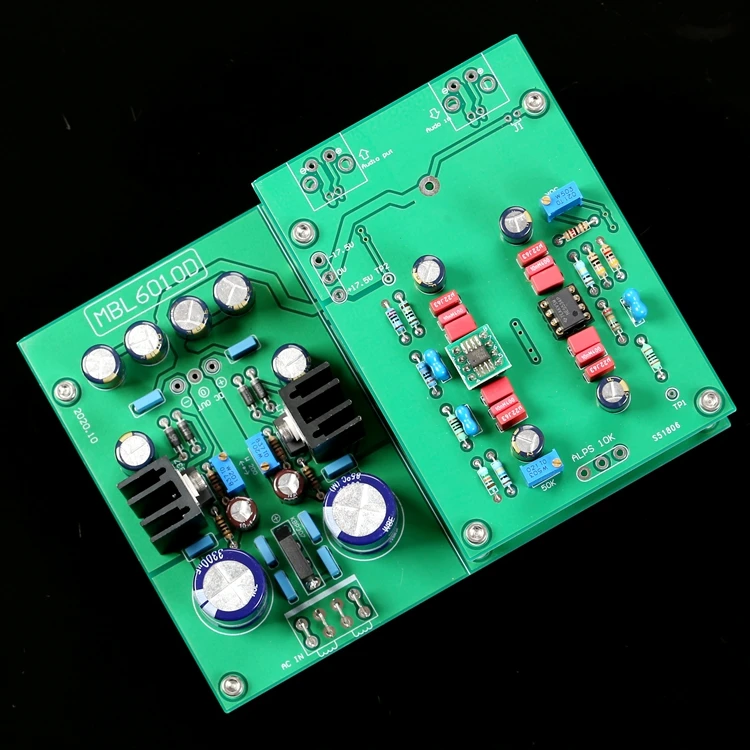 

[2020 version] MBL6010D preamplifier finished board