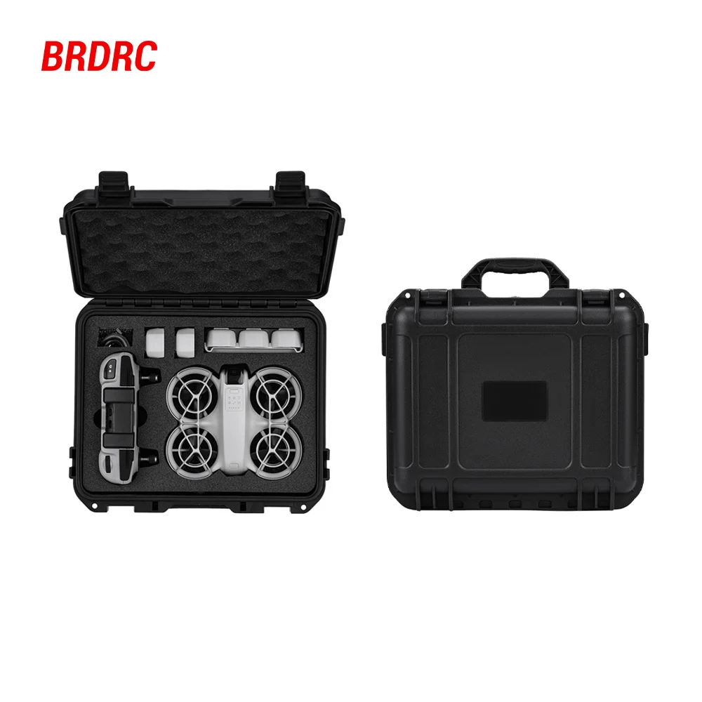 Suitcase For DJI NEO Drone Waterproof Box Large Capacity Anti-explosion Hard Shell Case Storage Bag For DJI NEO Accessory BRDRC