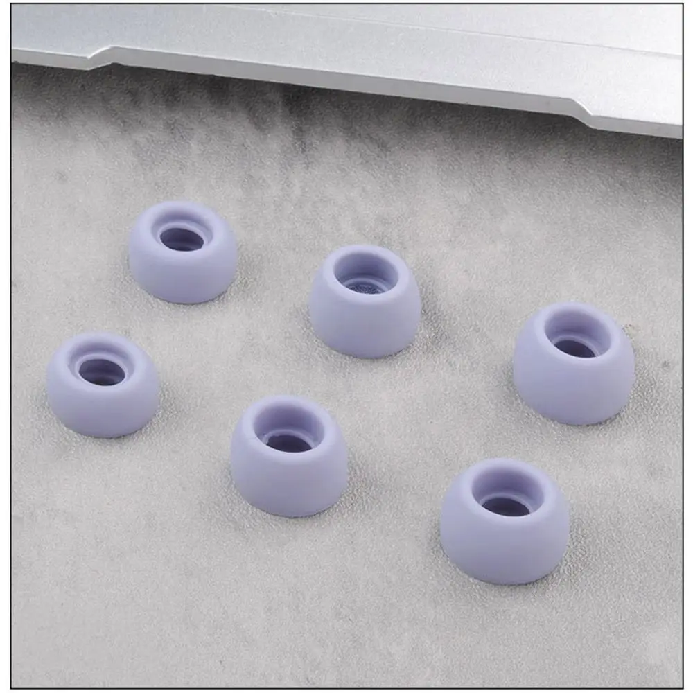 6Pcs/3Pairs New Eartips Earbuds Ear Tips Replacement Silicone Ear Cap For Samsung Galaxy Buds Pro