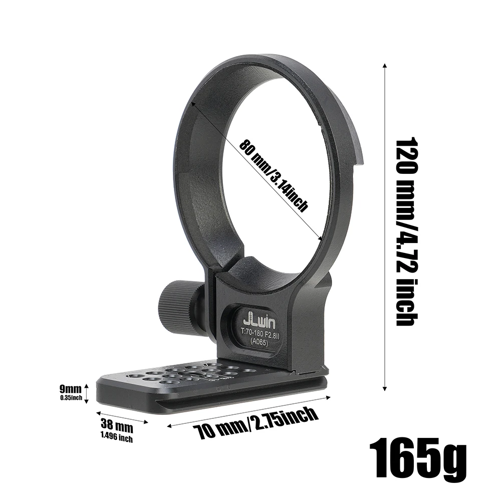 FOTGA Stativ Halterung Für Tamron 70-180mm F2.8 Di II A065 Objektiv Kragen Kamera QR Schnell Platte stativ Ring Adapter Zubehör – Detail 1