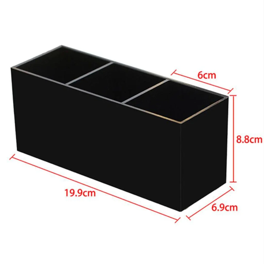 Table Acrylic Makeup Nail Art Brush Holder Cosmetics Storage Box Organizer Case Bag Brushes Organizer Make Up Tools Home Storage 5
