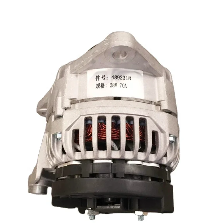 Diesel Engine Parts ISDE 28V 70A alternator 4892318