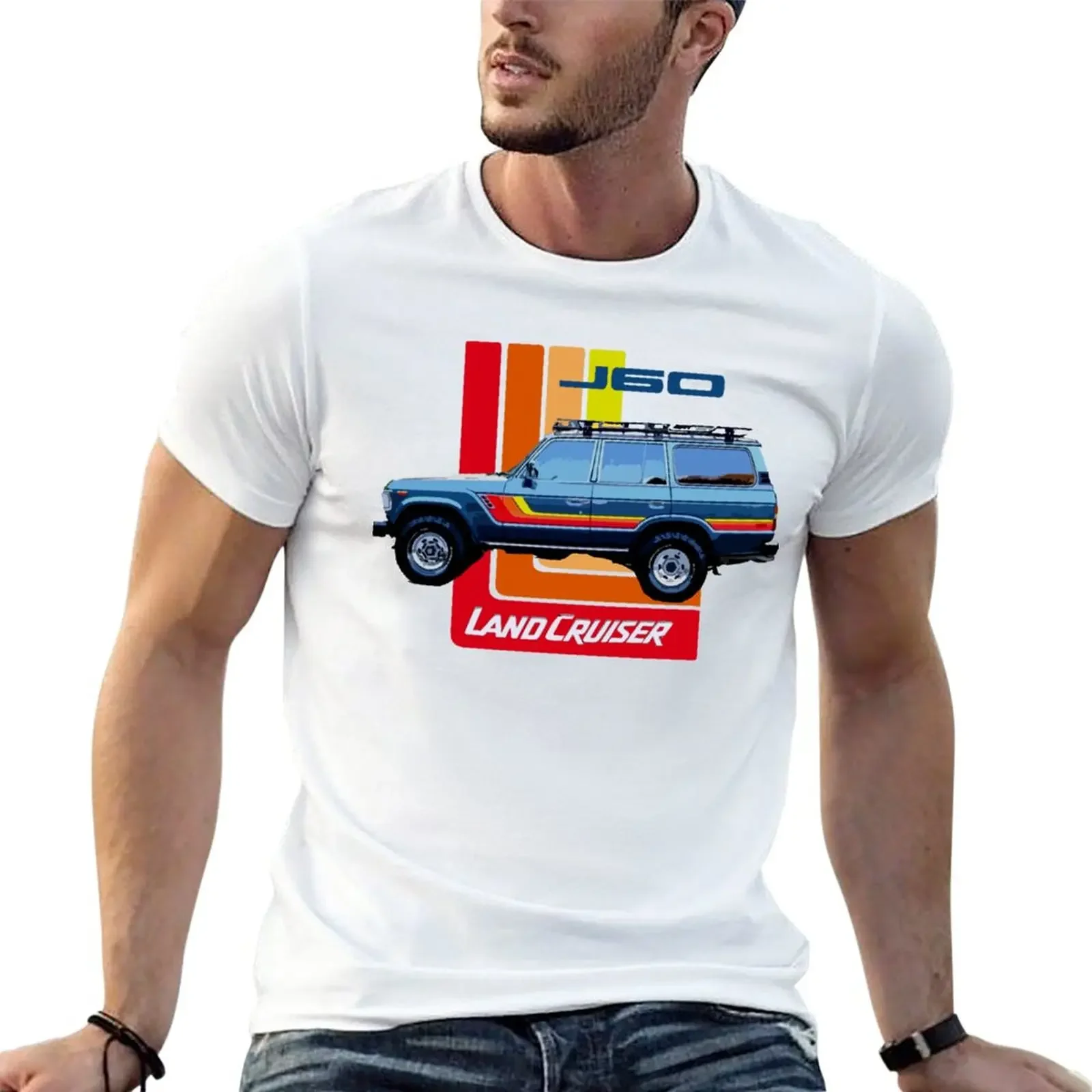 

1990 Land Cruiser J60 T-Shirt plus size tops oversizeds mens clothes