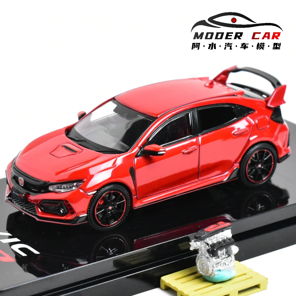 Hobby JAPAN HJ 1:64 CIVIC FK8 FK7 TYPE R Diecst Model Car 3