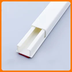 Wall - mounted Self - adhesive Cable Organizer - 40cm/15.75 Wire Management Solution - 1PC (WHITE)