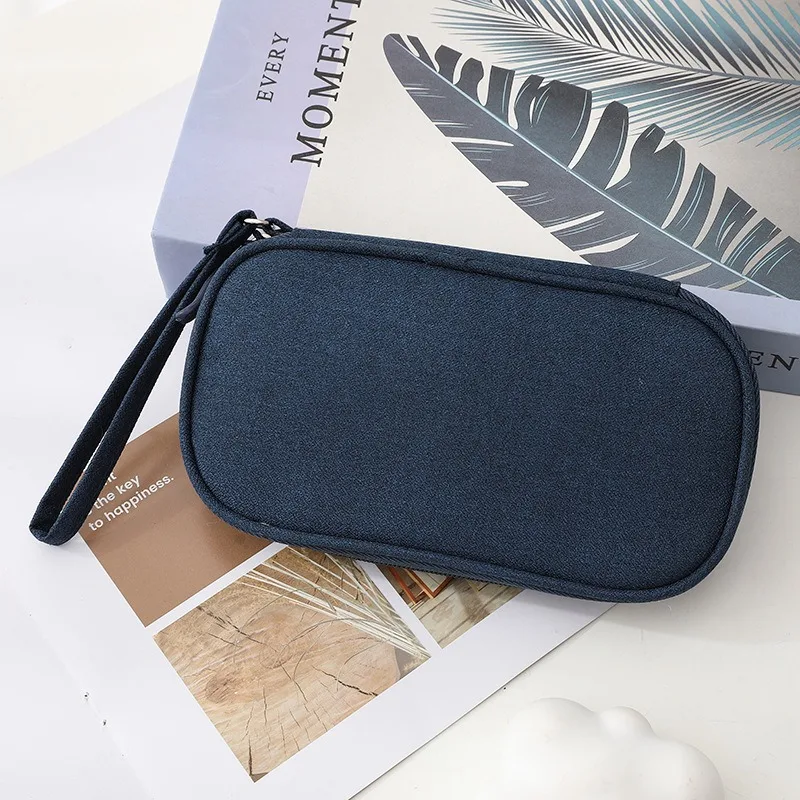 Portable Cable Organizer Waterproof Storage Bag for Power Bank Digital Cable Case Earphone Oxford Cloth Earphone Holder Case - Image 5