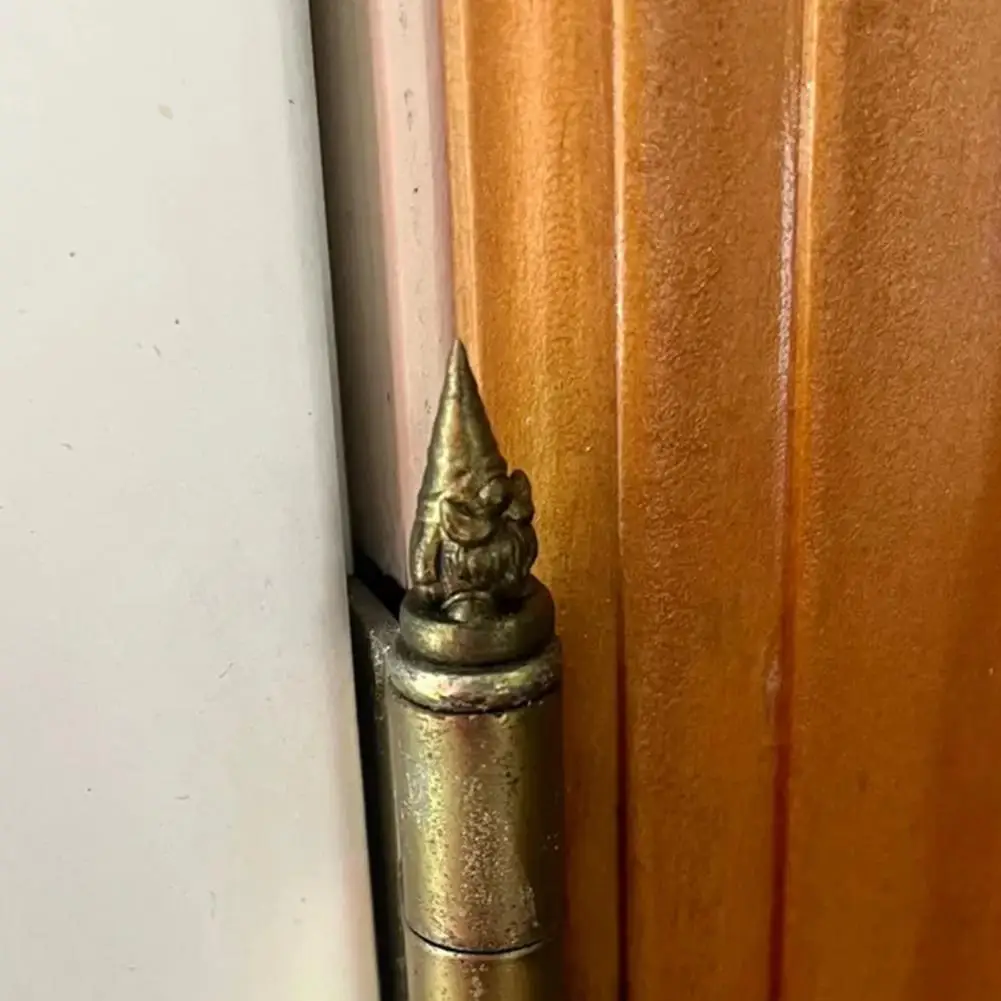High-quality Hinge Decoration Bronzed Door Hinge Head Magnet for Cabinets Furniture Vintage Decorative Topper for Home