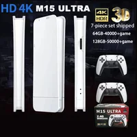 Игры 40000+/50000, игровая консоль M15 Ultra, хранилище 128 ГБ, беспроводной контроллер, выход HD, эмулятор PS1, портативный порт для двух игроков — изображение 6