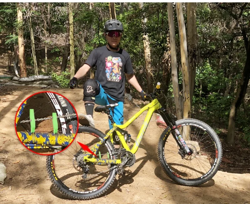 Fahrradkette schutz abdeckung Mountainbike Rennrad kette Schutzhülle Kratz-und Antik ollisions fahrrad zubehör – Detail 17