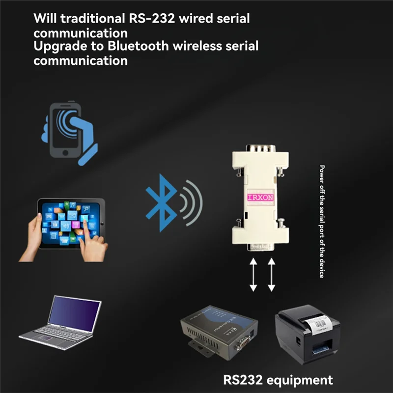 ������-BT570 ��ü ���� RS-232 ���� ��Ʈ 30M Bluetooth ����� ��� ��� SPP+BLE