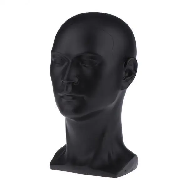 

2 Manikin Head Glasses Caps Jewelry Display Stand Model