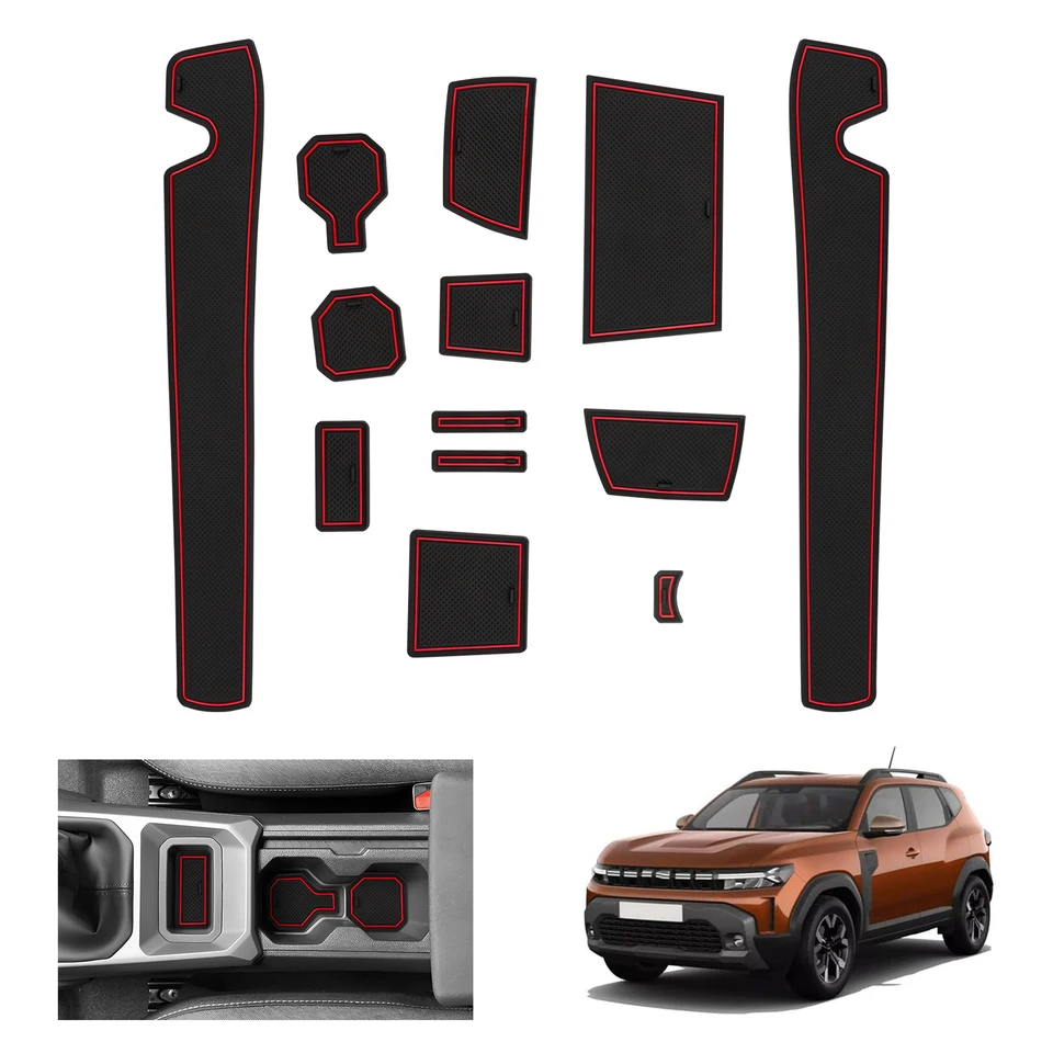 TORPEDO Dacia Duster 2018-2023 Arası Uyumlu Hücreli Premium Eva Paspas Seti Tam