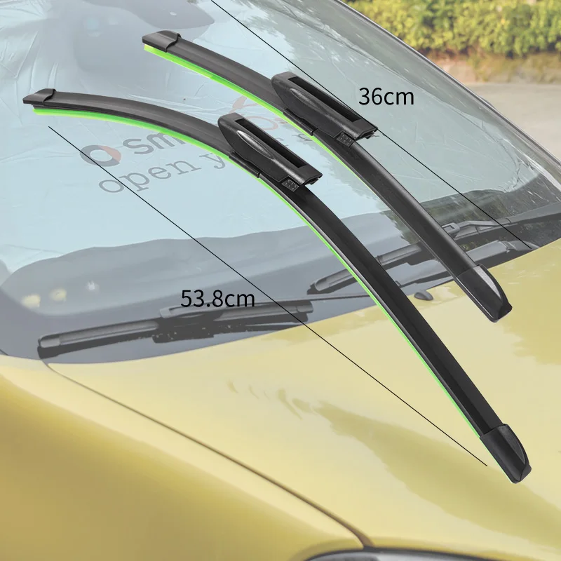 Spazzole Del Tergicristallo Dell'Ingranaggio Anteriore Dell'Automobile Per Smart Fortwo 453 Forfour 453 2019 2018 2017 2016 2015