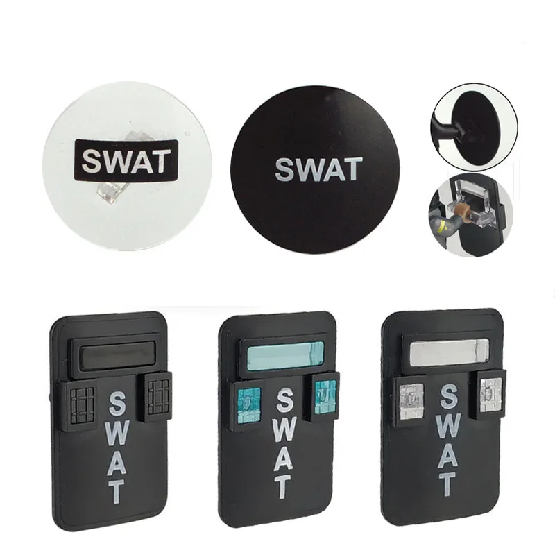 Swat Shield Per Armi Speciali E Tattiche Police Land Force Giubbotto Antiproiettile Fanteria Esercito Moc Building Block Mattone Mattone