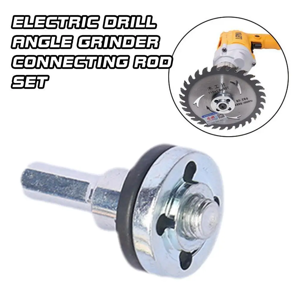 Hand Electric Drill Polisher Grinder Adapter Rod Kit Polishing Wheel