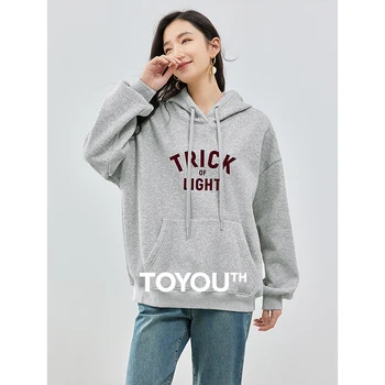 TOYOUTH Fleece Thicken Sweatshirt 2024 1