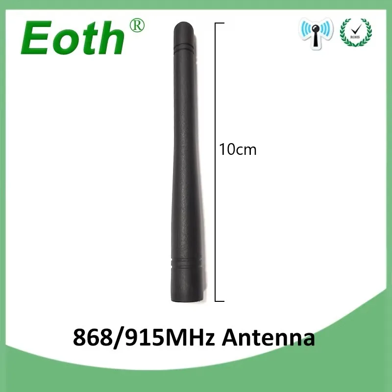 EOTH 5개입 868mhz 915mhz 안테나 게인 3dbi sma male 로라 안테나 SMA female - PX1 연장 케이블 IOT 알람 로라완 리모트