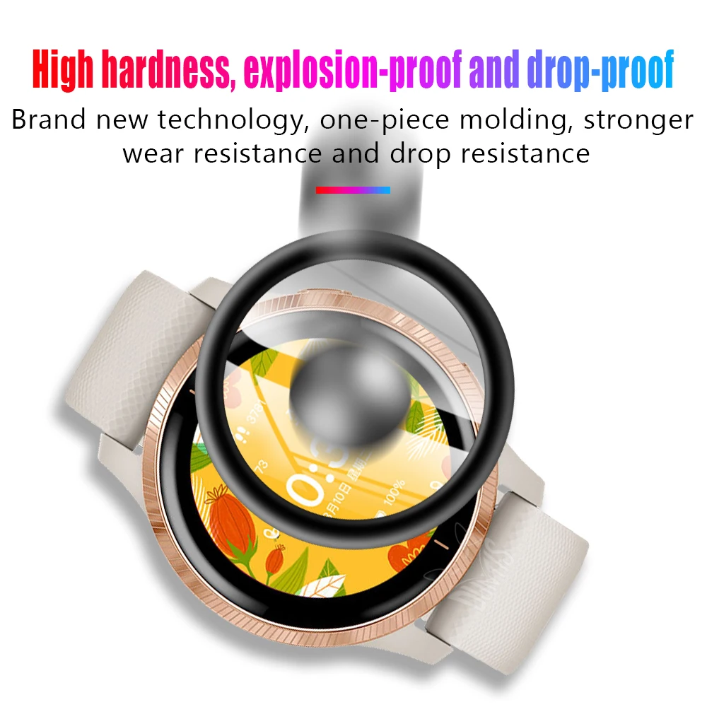 Ultra-Curved Full-Coverage Protective Film for Google Pixel Watch - 45mm/41mm Display Screen Shield