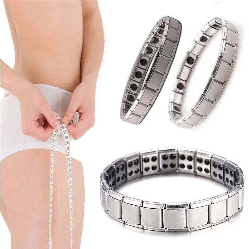 Classic Healthy Magnetic Magnet Arthritis Pain Relief Energy Jewelry Bracelet for Men Fitness Weight Loss Health Care Bangles