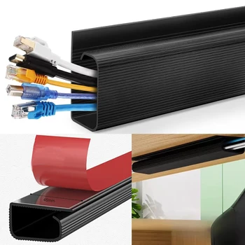 Under-Desk Cable Raceway 1