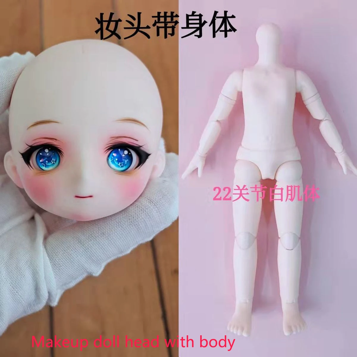 Em promoção! Bjd Boneca + Bidimensional De Barro Feitos à Mão Maquiagem  Técnica De Desenho De Livro De Arte Anime Bjd Boneca Cabeça Maquiagem  Técnica Tutorial Livro