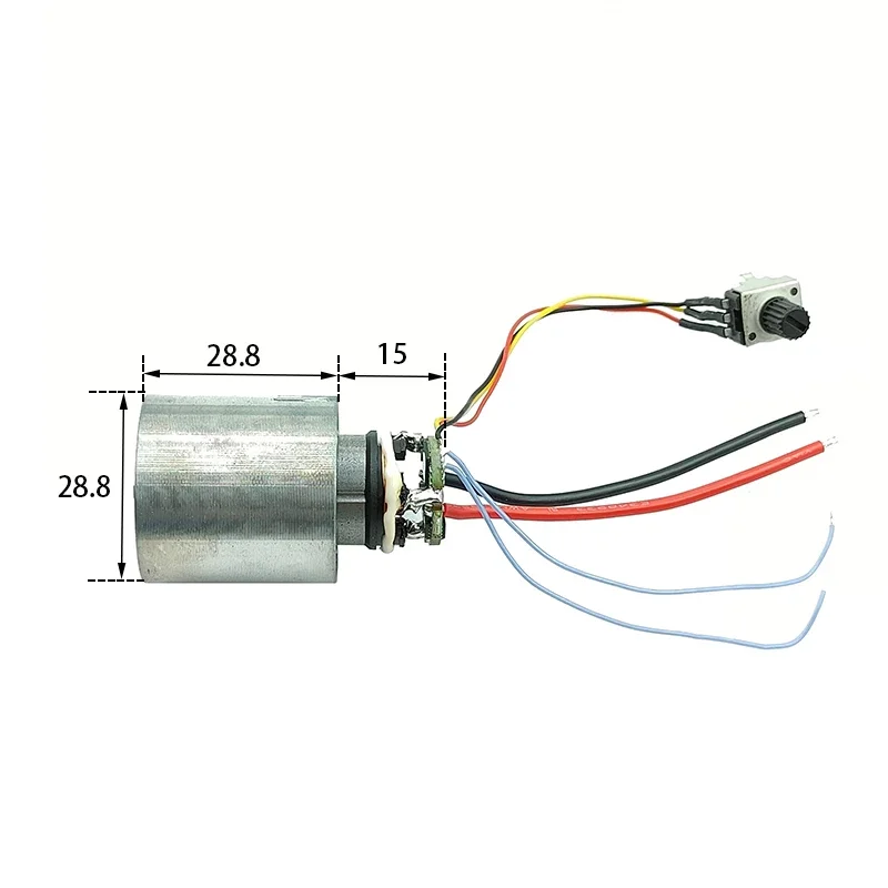 DC 7.4V 130,000RPM 브러시리스 모터 DC 7.4 - 8.4V 220W 초고속 BLDC 3상 CNC 알루미늄 합금 임펠러 덕트형 DIY 팬