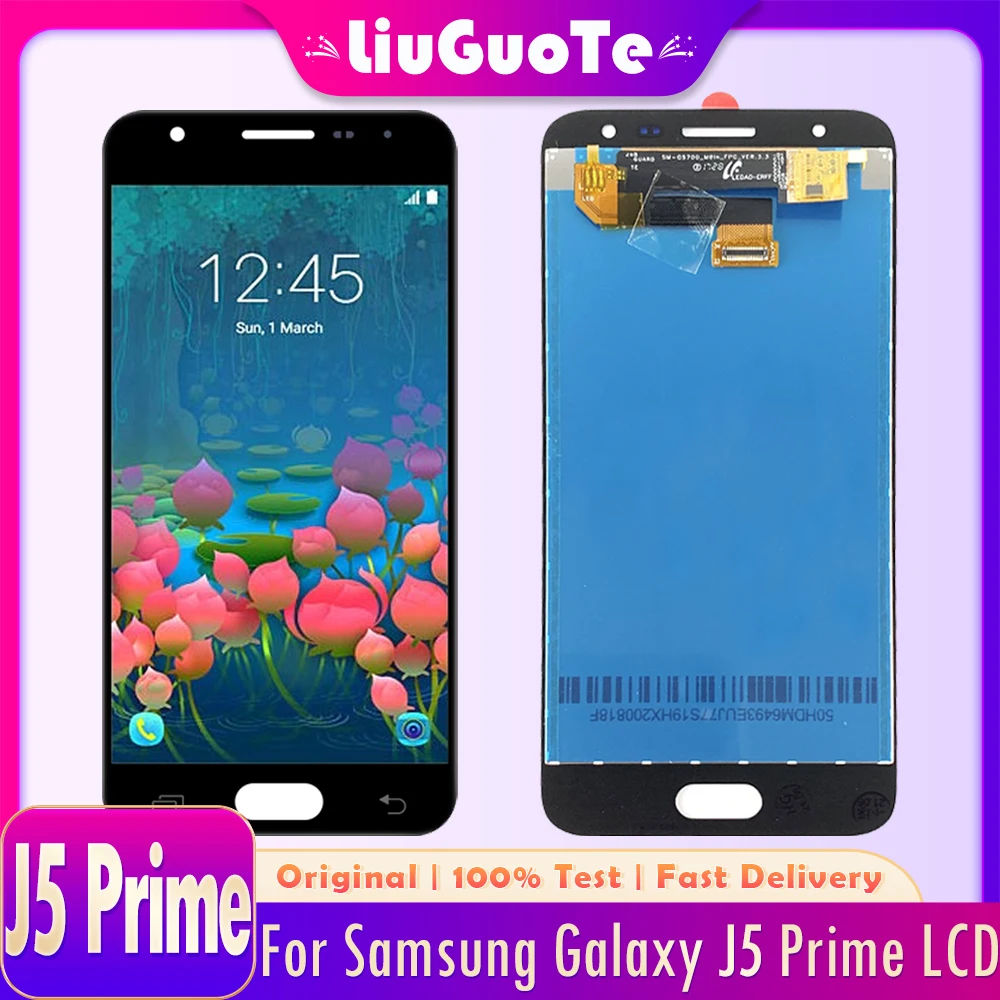 ЖК-дисплей 5 0 &quotдля SAMSUNG J5 Prime сенсорный экран в сборе для GALAXY J5P G570 G570F G570M |